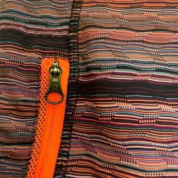 Lululemon Purple Orange Space Dyed Leggings with Pockets Size 6 - Picture 7 of 10